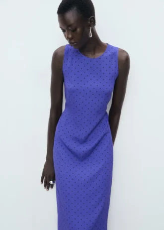 Abito a pois con fiocco