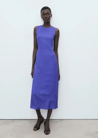 Abito a pois con fiocco