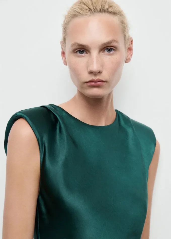 Abito aderente in raso Abito aderente in raso