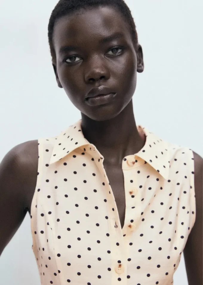 Abito chemisier a pois Abito chemisier a pois