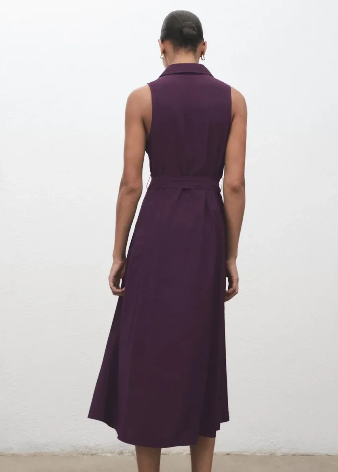 Abito chemisier con cintura Abito chemisier con cintura