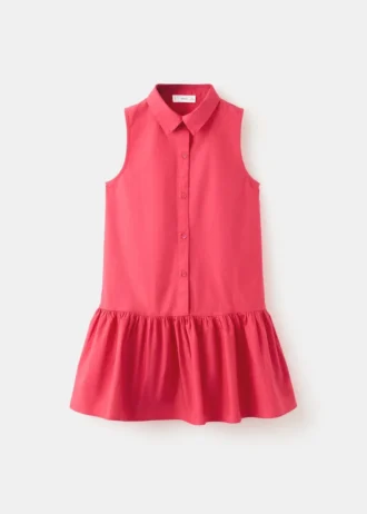 Abito chemisier con volant