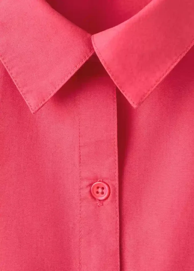 Abito chemisier con volant