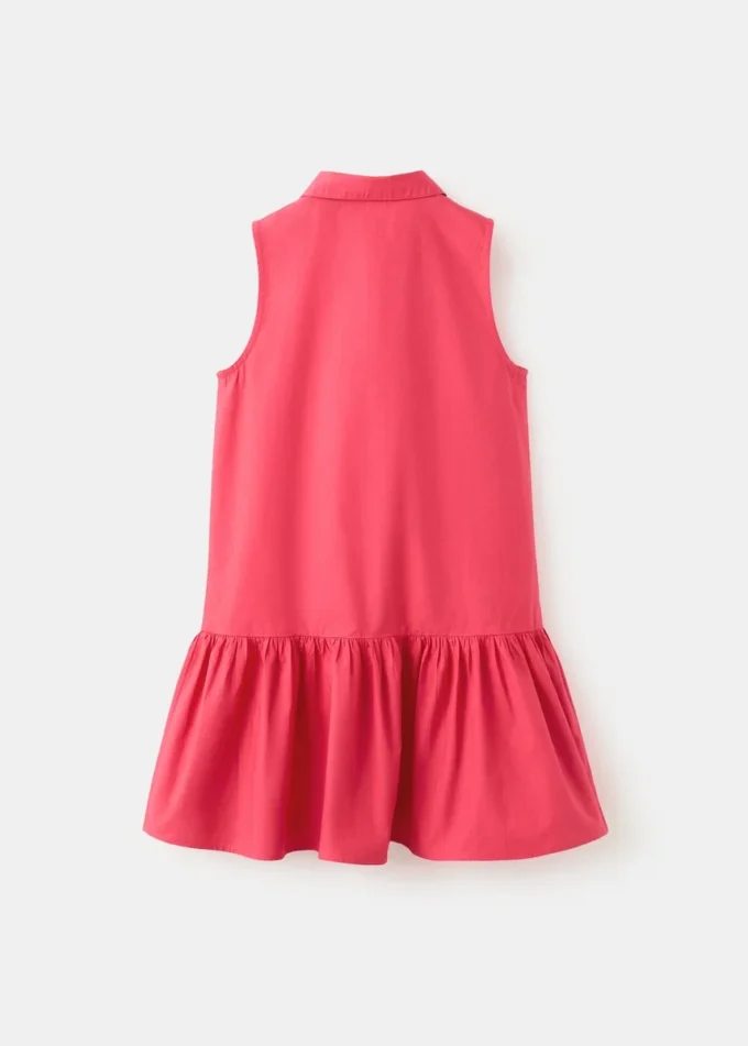 Abito chemisier con volant