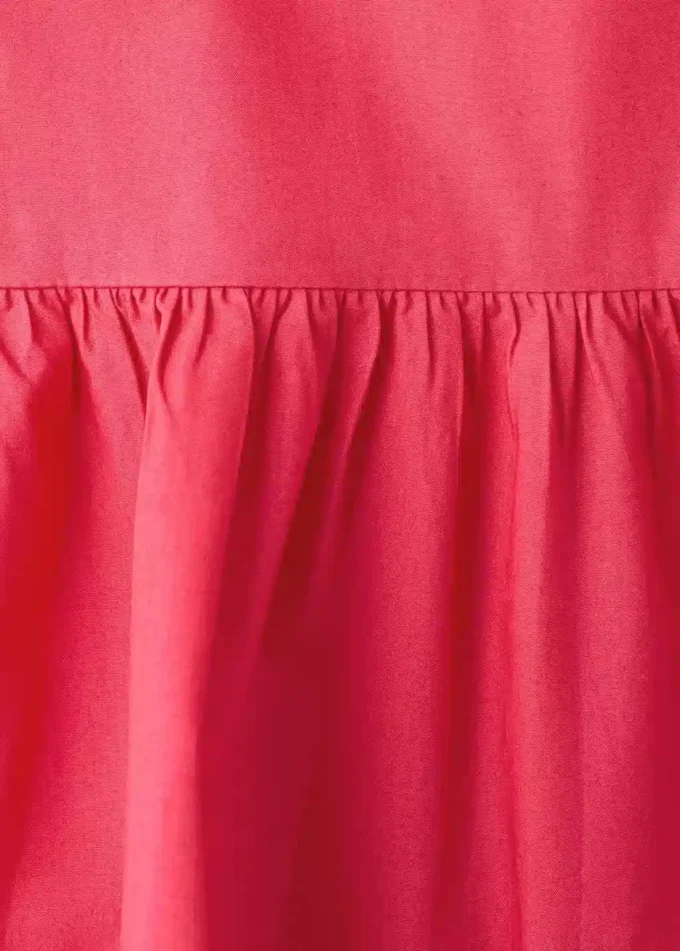 Abito chemisier con volant