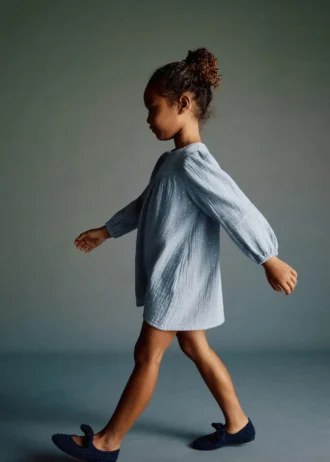 Abito con stampa a stelle