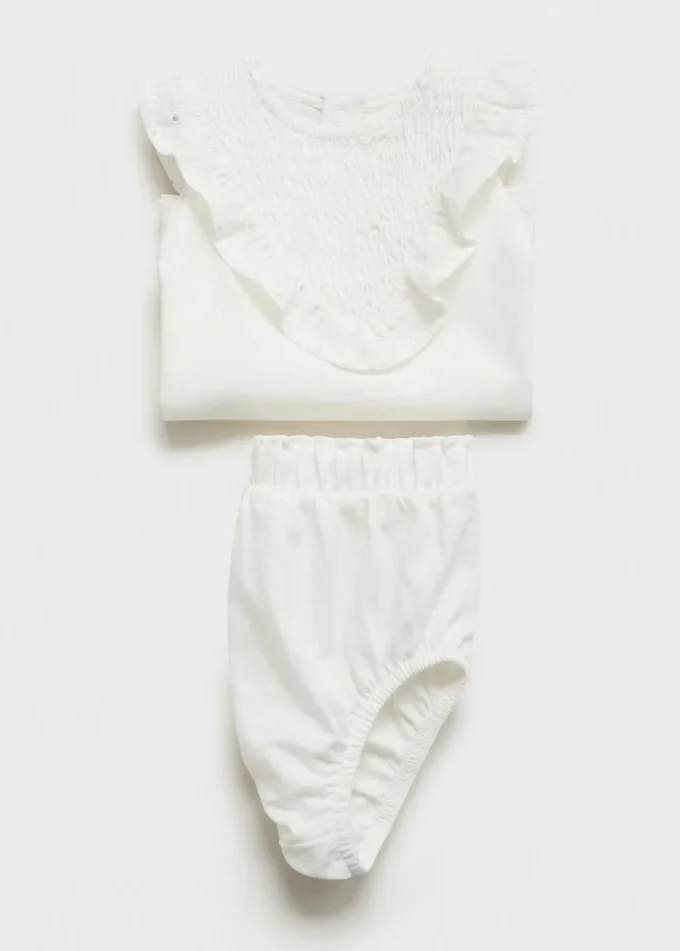 Abito con volant e rana