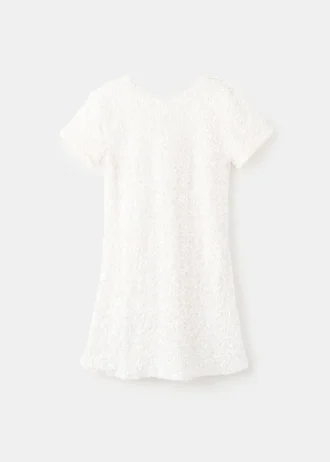 Abito corto con paillettes