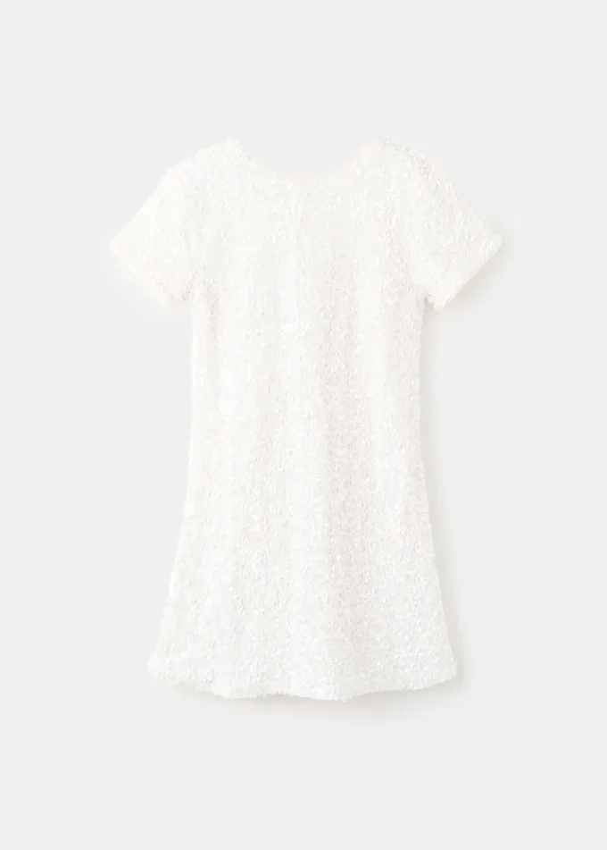 Abito corto con paillettes Abito corto con paillettes