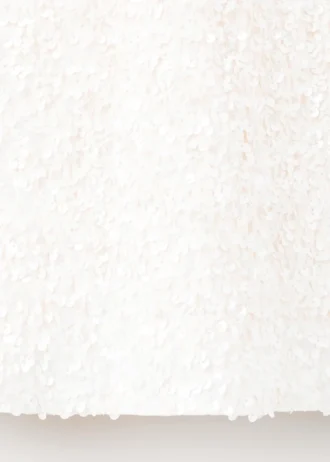 Abito corto con paillettes