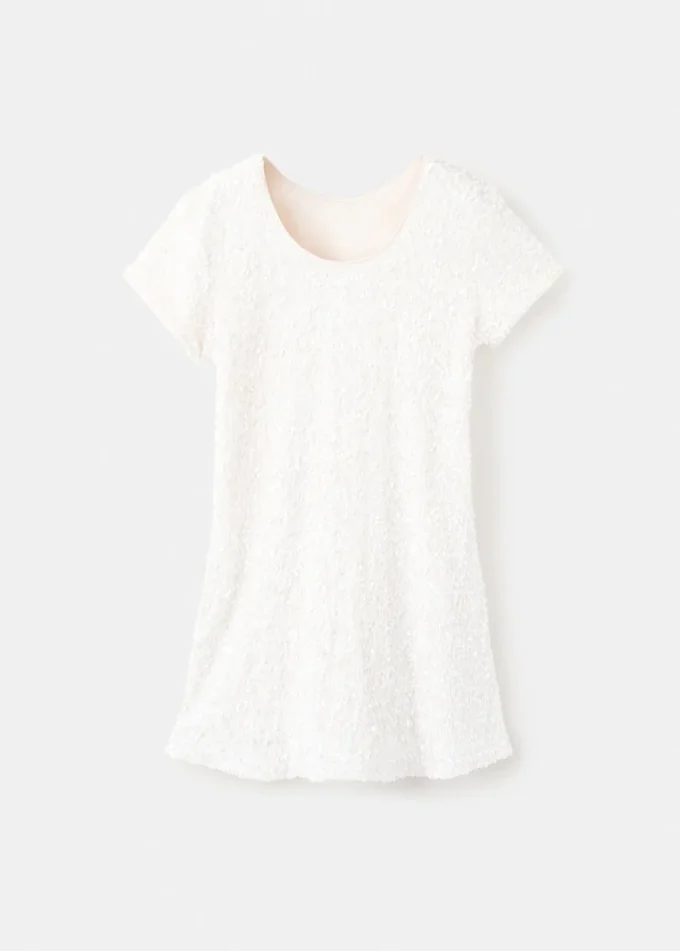 Abito corto con paillettes Abito corto con paillettes