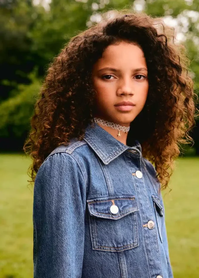 Abito corto in denim Abito corto in denim