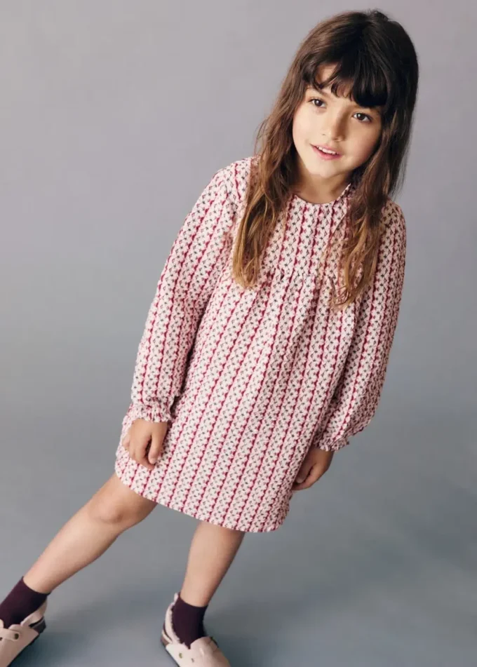 Abito corto stampato Abito corto stampato