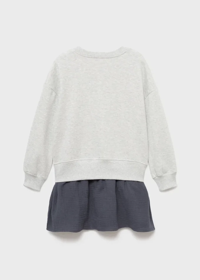 Abito felpa combinato Abito felpa combinato