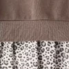 Abito felpa con stampa leopardata Abito felpa con stampa leopardata