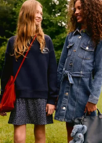 Abito felpa floreale