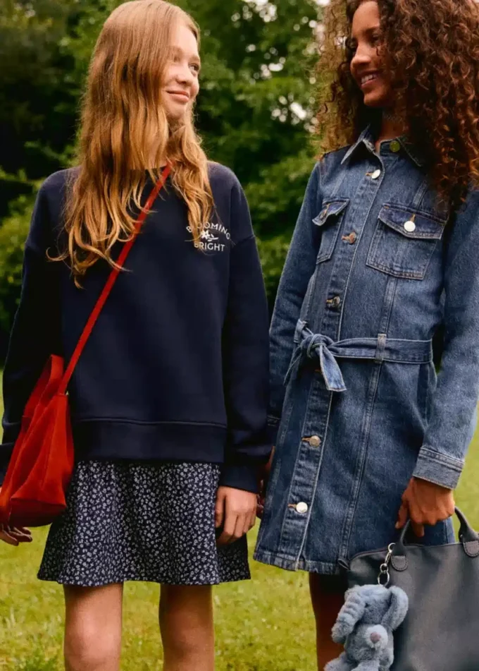 Abito felpa floreale Abito felpa floreale