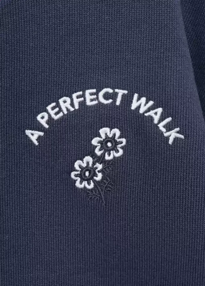 Abito felpa floreale Abito felpa floreale