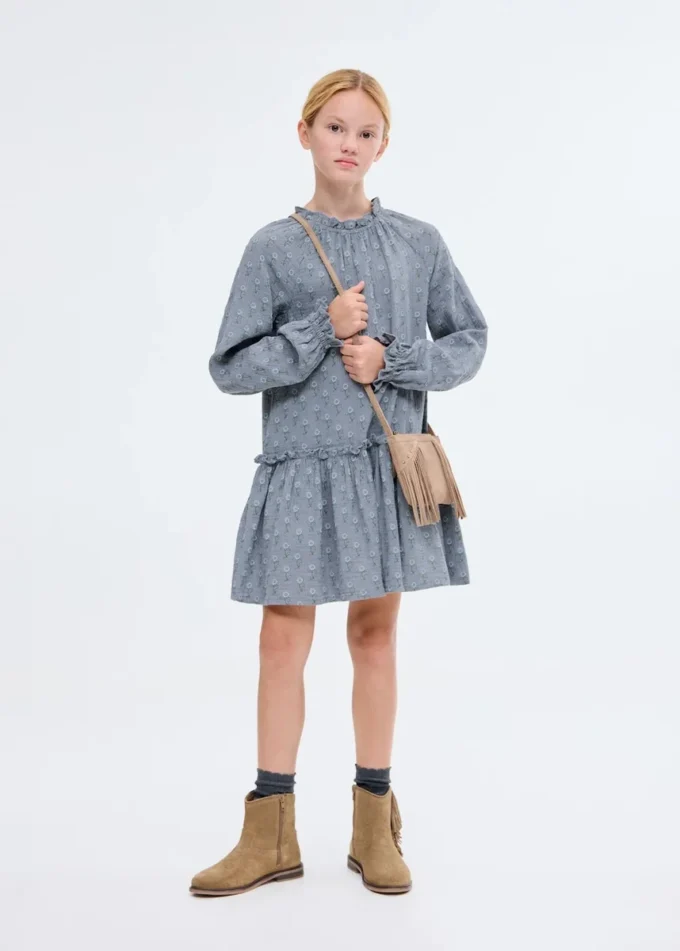 Abito floreale con volant Abito floreale con volant