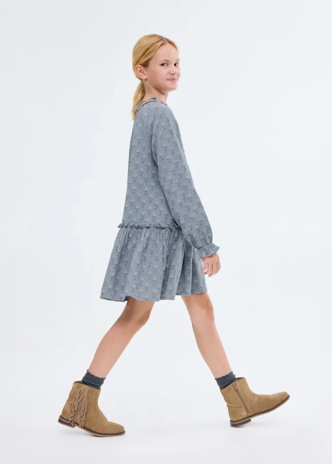 Abito floreale con volant Abito floreale con volant