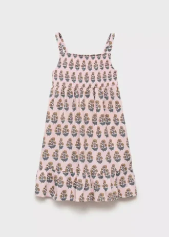 Abito in cotone con fiori