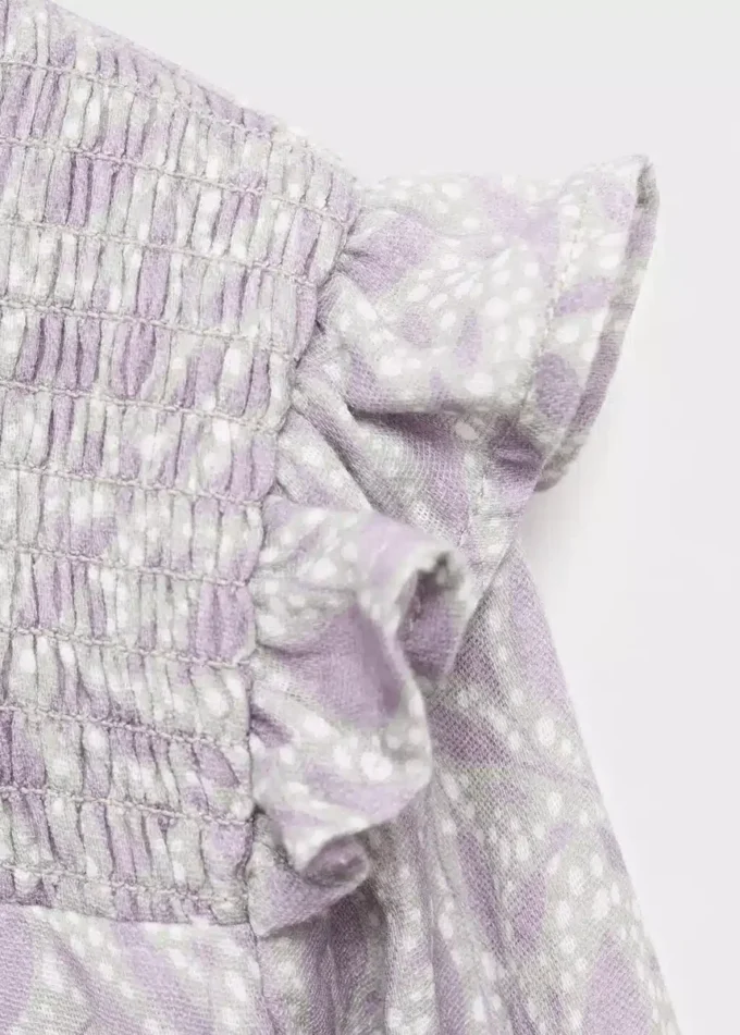 Abito in cotone stampato Abito in cotone stampato