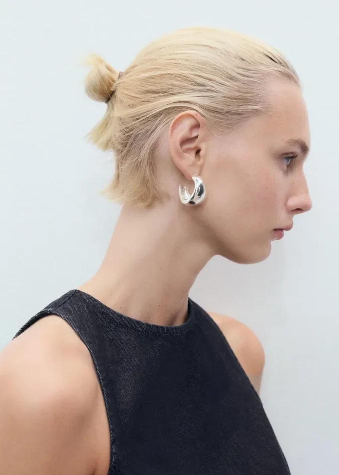 Abito in denim A-line Abito in denim A-line