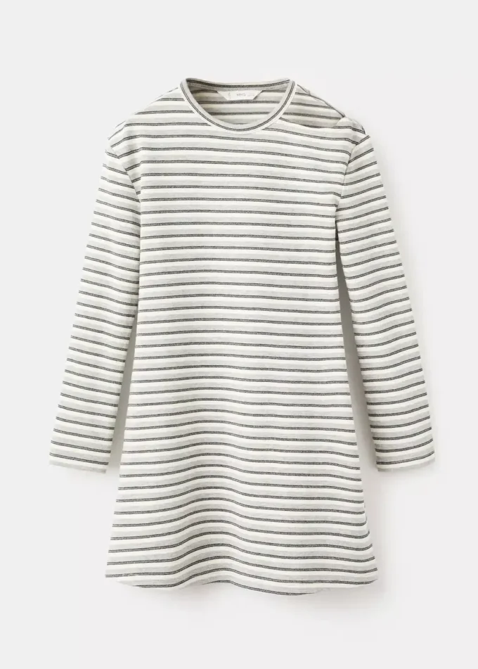 Abito in lurex con cut-out Abito in lurex con cut-out