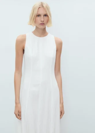 Abito lungo a palloncino