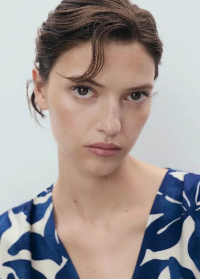 Abito lungo stampato Abito lungo stampato