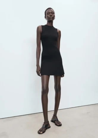 Abito maglione aderente