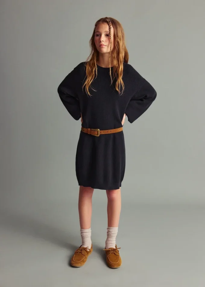 Abito midi in maglia Abito midi in maglia