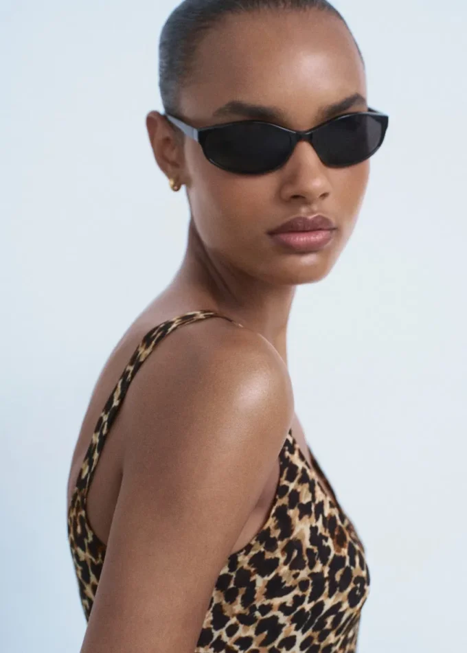 Abito midi leopardato Abito midi leopardato