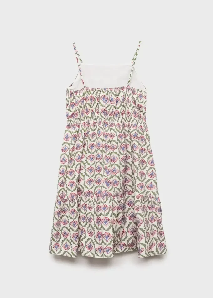 Abito midi stampato Abito midi stampato