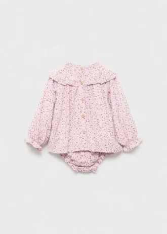 Abito stampato e copripannolino