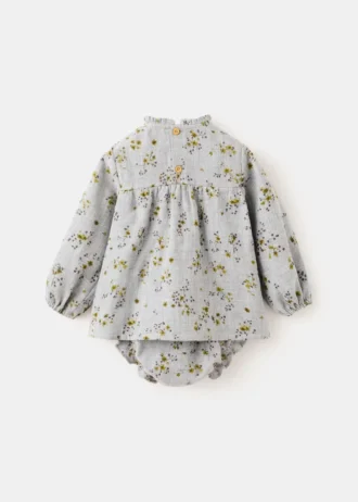 Abito stampato e copripannolino