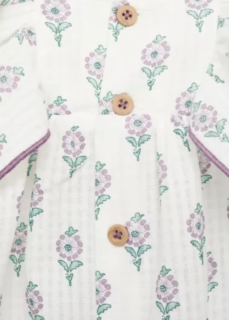 Abito stampato e copripannolino