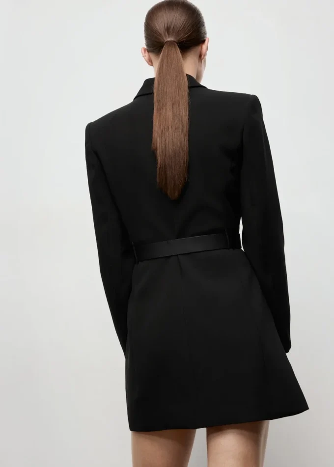 Abito stile blazer con cintura Abito stile blazer con cintura