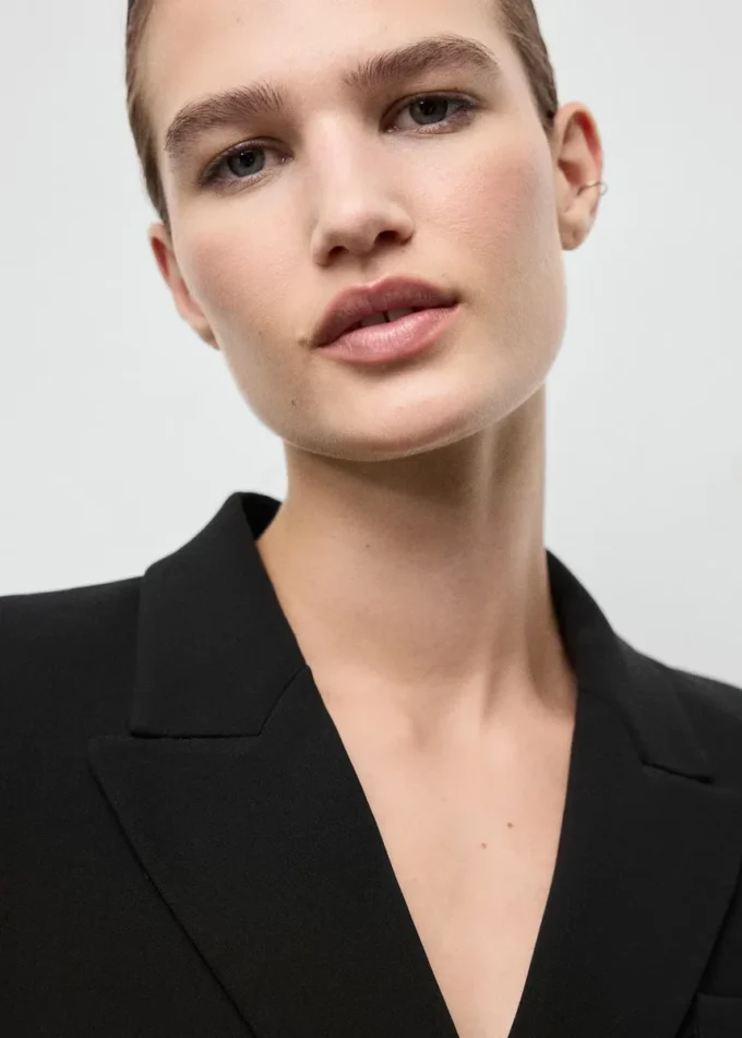 Abito stile blazer con cintura Abito stile blazer con cintura