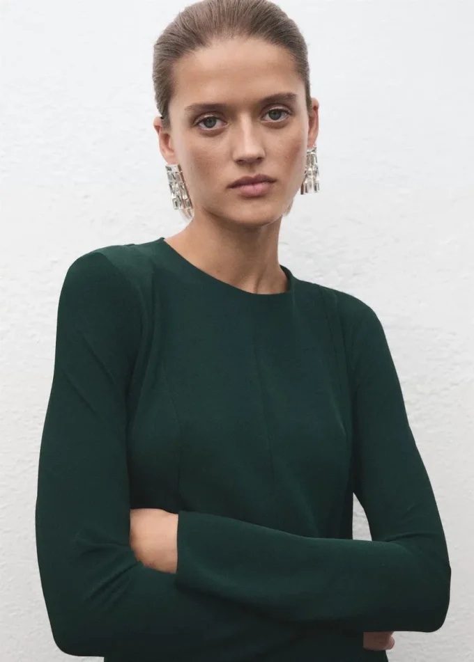 Abito svasato con godet Abito svasato con godet