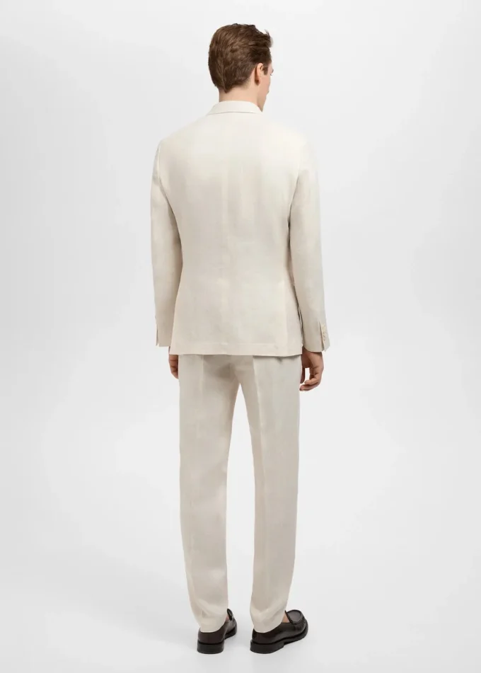 Amalfi Blazer slim fit in 100% lino