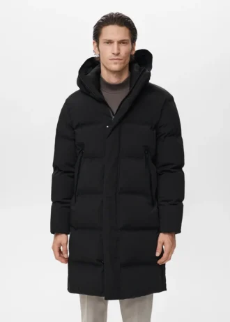 Anorak lungo impermeabile con imbottitura Thermolite®