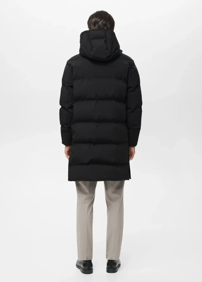 Anorak lungo impermeabile con imbottitura Thermolite®