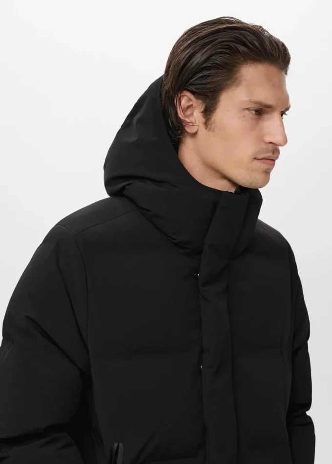 Anorak lungo impermeabile con imbottitura Thermolite®