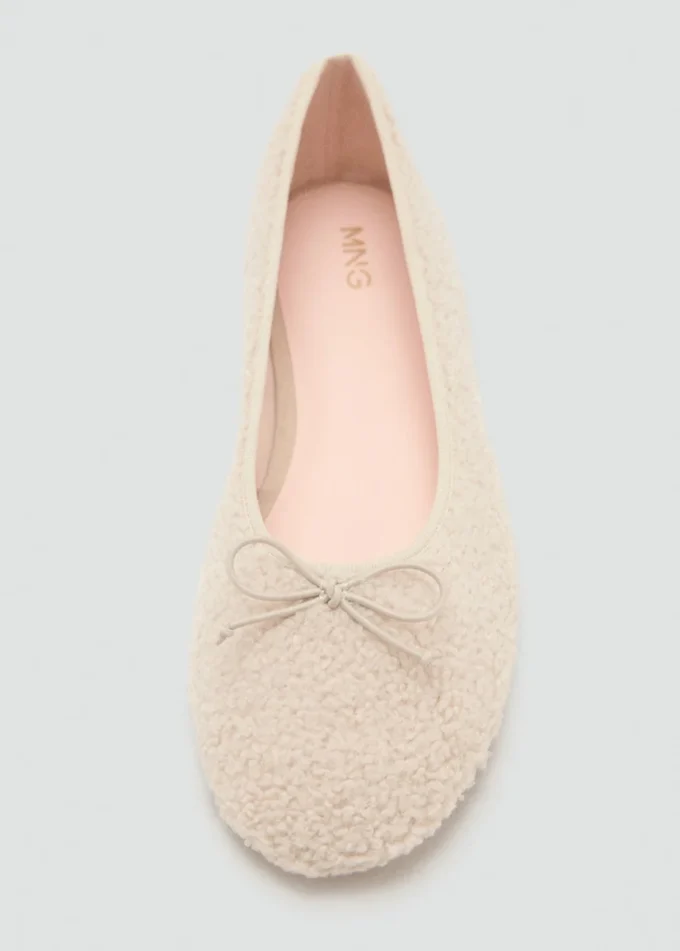 Ballerine in pelle di montone