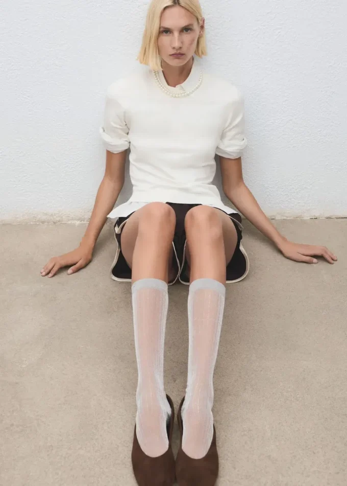 Ballerine in pelle scamosciata Ballerine in pelle scamosciata