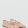 Ballerine in rete con strass