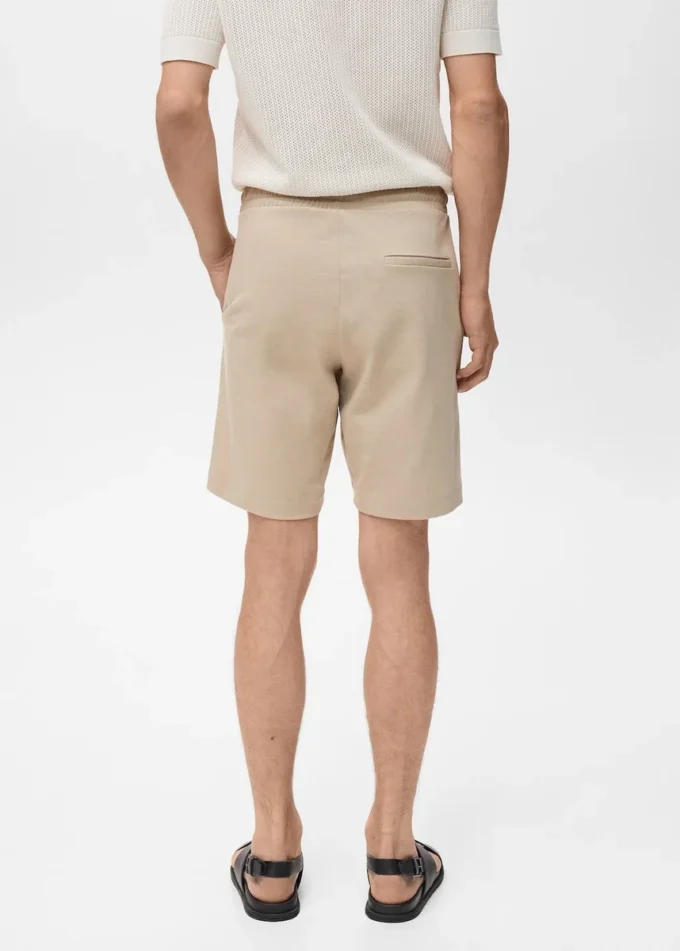 Bermuda in cotone 100% con coulisse