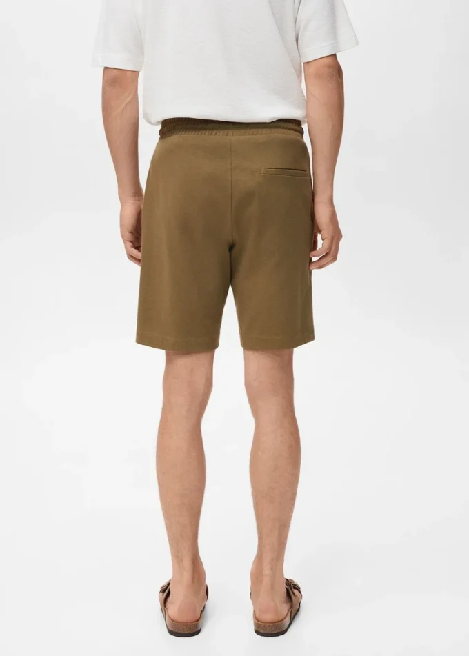 Bermuda in cotone 100% con coulisse