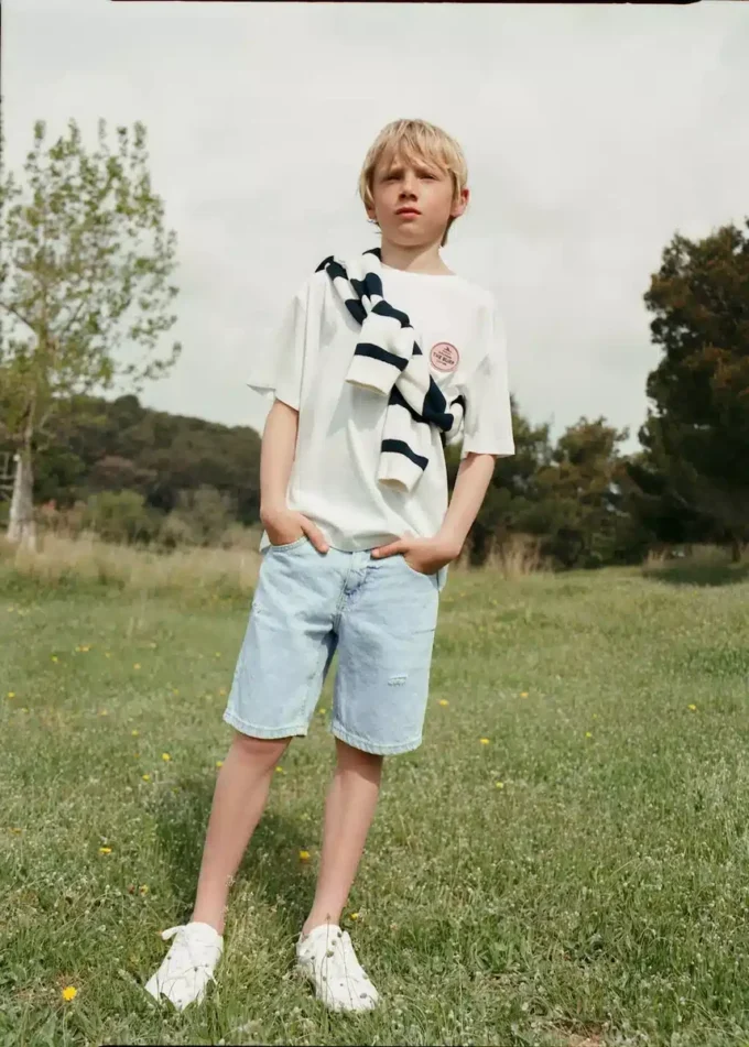 Bermuda in denim Bermuda in denim